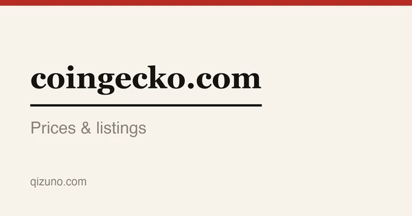 CoinGecko