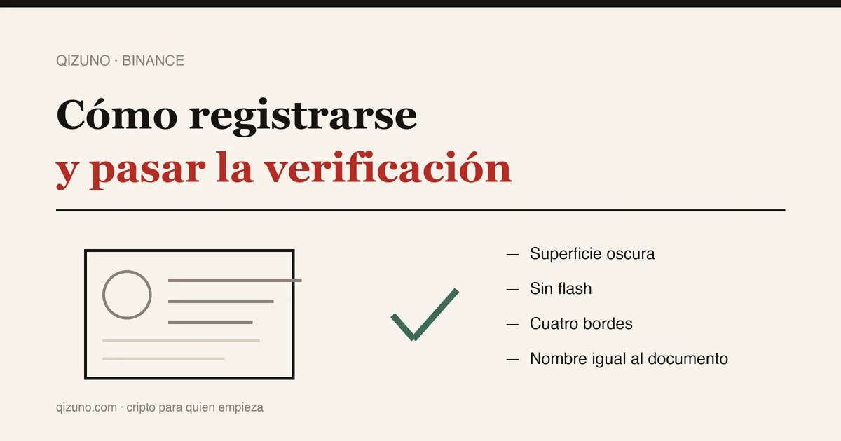 Cómo registrarse en Binance desde América Latina (y pasar la verificación al primer intento)